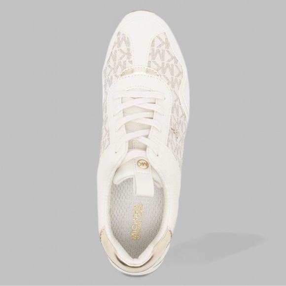 Michael Kors Raina logo-jacquard Platform Sneakers, New - Picture 2 of 5